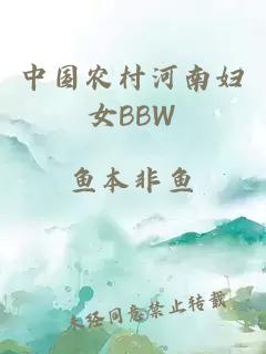 中国农村河南妇女BBW